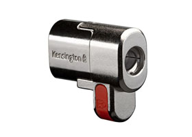 KENSINGTON, CLICKSAFE LOCK, KEYED LOCK, HEAD ONLY, CLICKSAFE SECURITY ANCHOR ATTACHES VIA KENSINGTON SECURITY SLOT, FOR IPAD ENCLOSURES AND PAYMENT TERMINALS